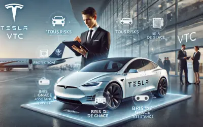 Quelle assurance choisir pour un véhicule Tesla en VTC ?