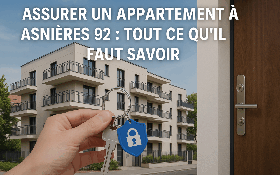 Assurer un appartement à Asnières 92 : tout ce qu’il faut savoir