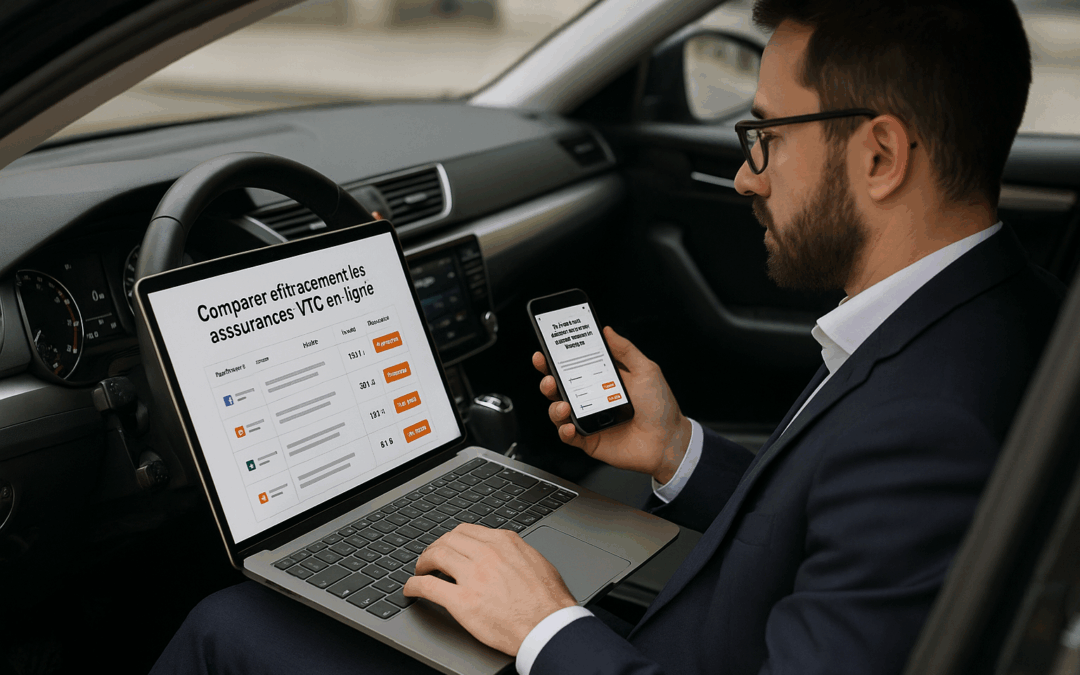 Comment comparer efficacement les assurances VTC en ligne