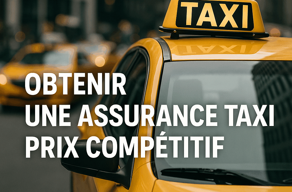 Comment assurer un taxi à un prix compétitif ?