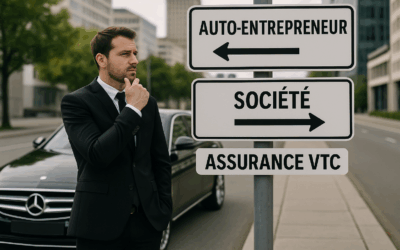 quelles différences entre auto-entrepreneur et société en Assurance VTC