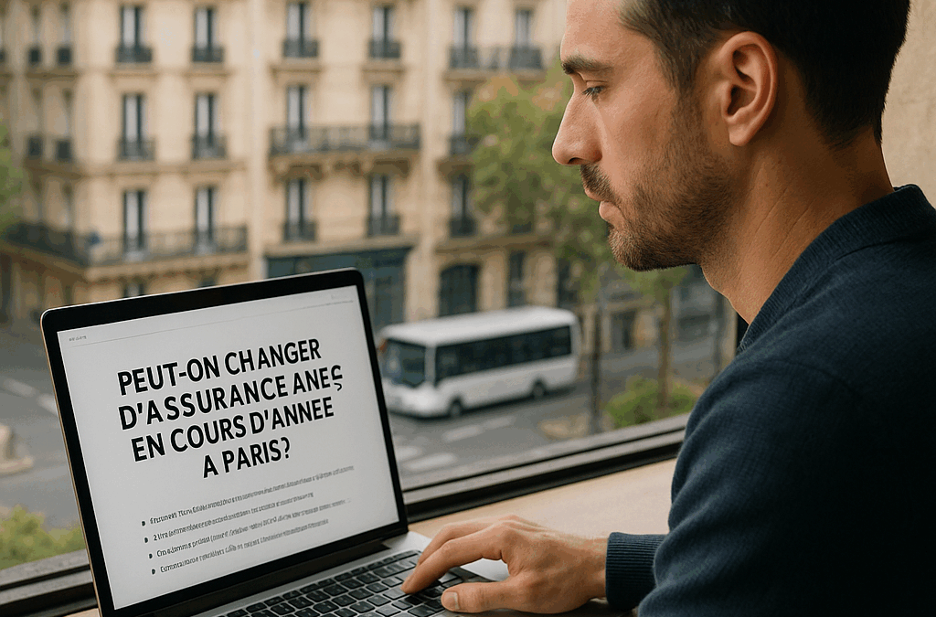 Peut-on changer d’assurance auto en cours d’année à Paris ?
