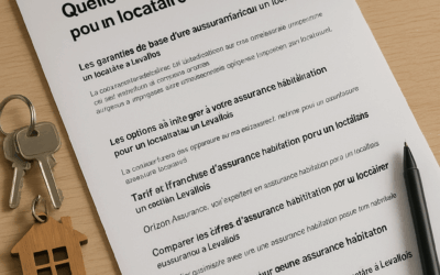 Quelle assurance habitation pour un locataire à Levallois